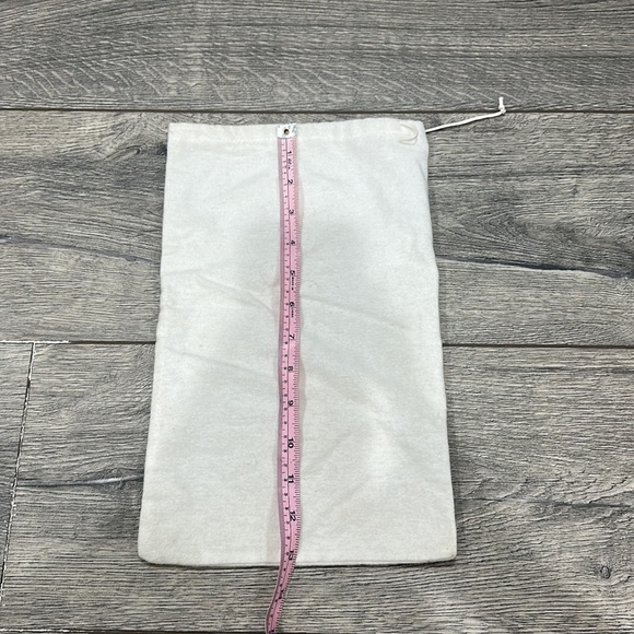 • Prada • Unisex Shoe Dust Bag White and Black Drawstring - Picture 4 of 4